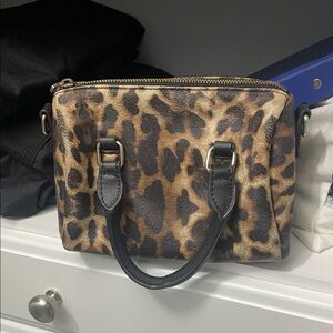 Leopard Print Women's Handbag